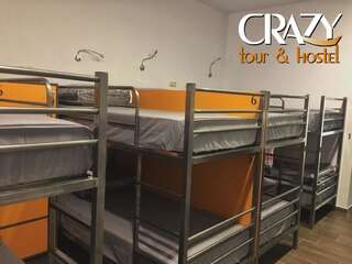 Хостелы Crazy Hostel Ереван Спальное место на двухъярусной кровати в общем номере для мужчин и женщин-1